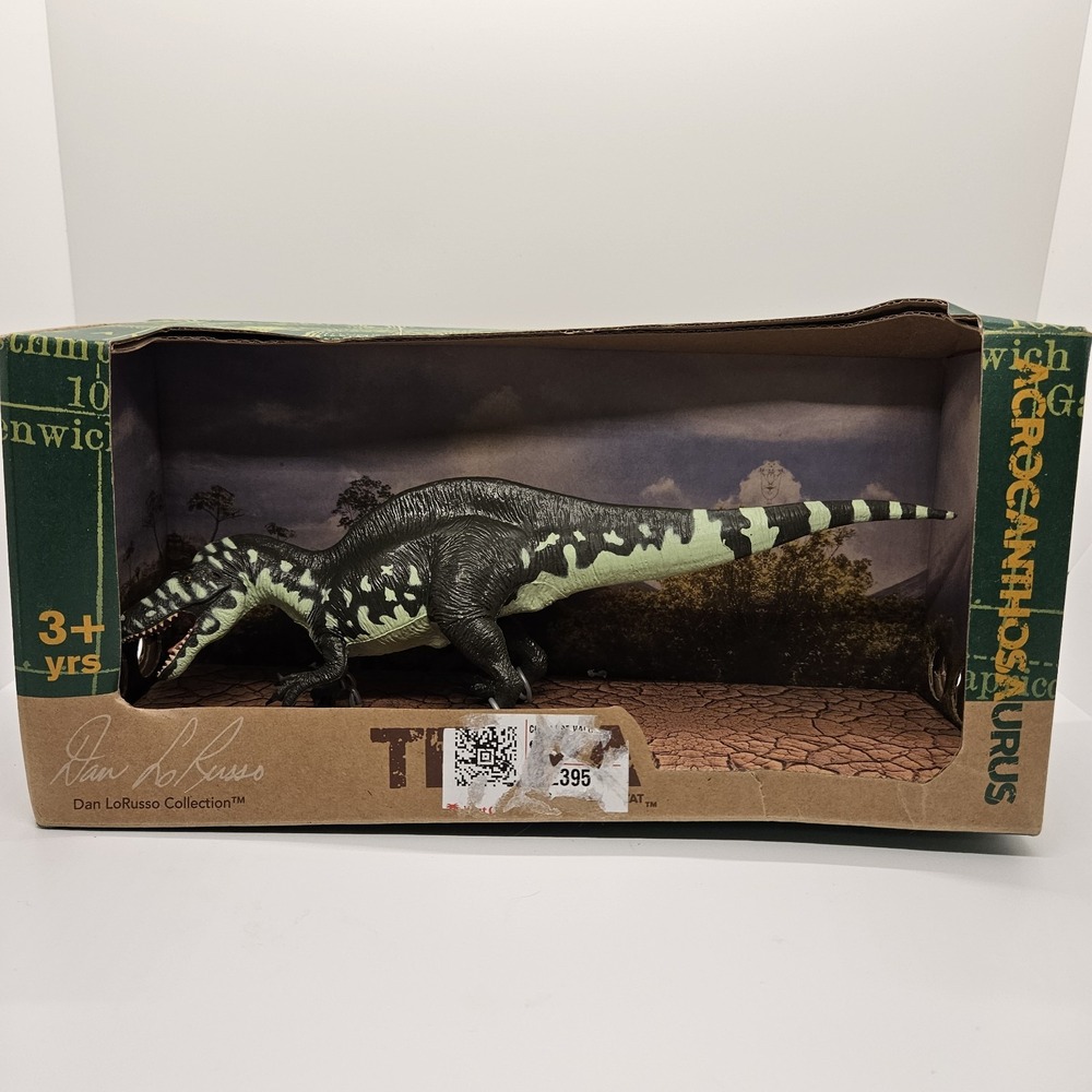 Dan LoRusso Collection Acrocanthosaurus Dinosaur Figure‎ NEW In Box w/ Sticker